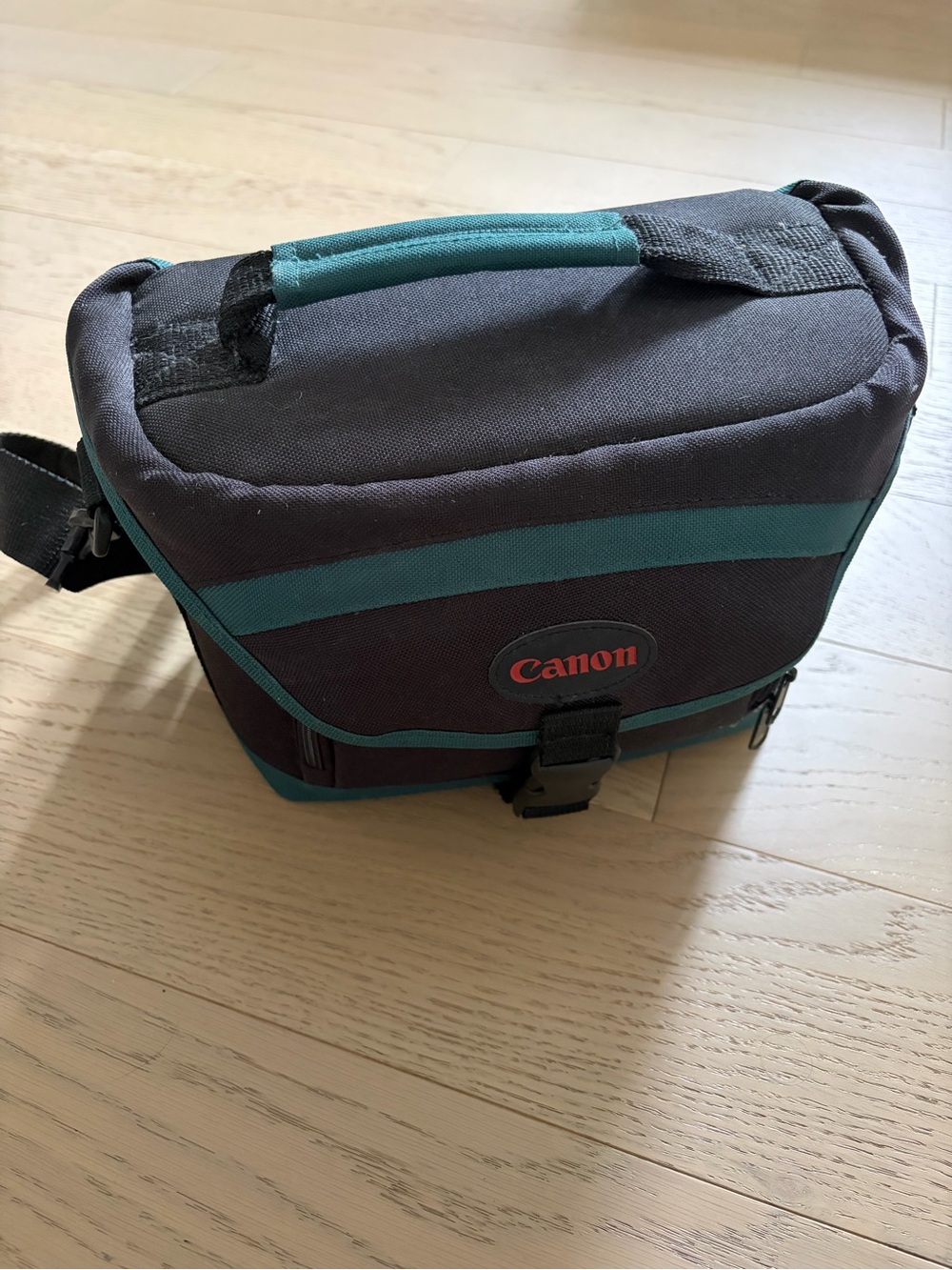 Vintage Canon EOS Rebel G Camera with accessories